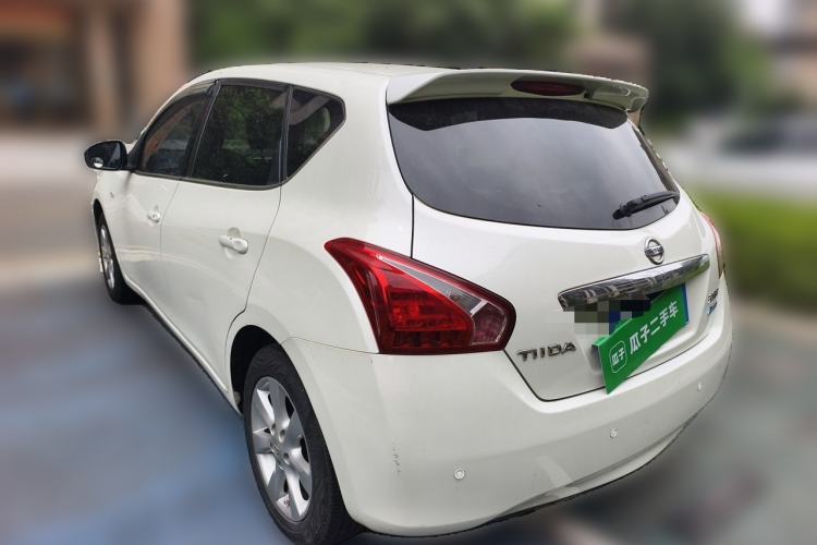 Used Nissan Tiida 2013 1.6L CVT Cool Cafe Edition Rear Left 45 Deg