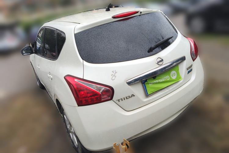 Used Nissan Tiida 2013 1.6L CVT Cool Cafe Edition Rear Left 45 Deg
