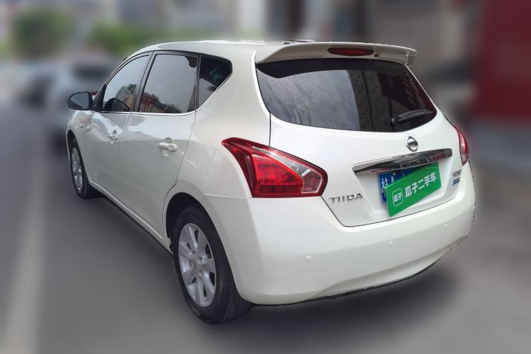 Used Nissan Tiida 2013 1.6L CVT Cool Cafe Edition Rear Left 45 Deg