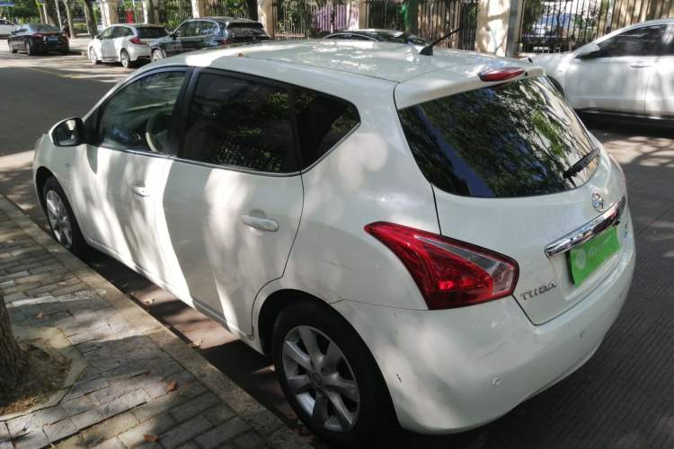 Used Nissan Tiida 2013 1.6L CVT Cool Cafe Edition Rear Left 45 Deg