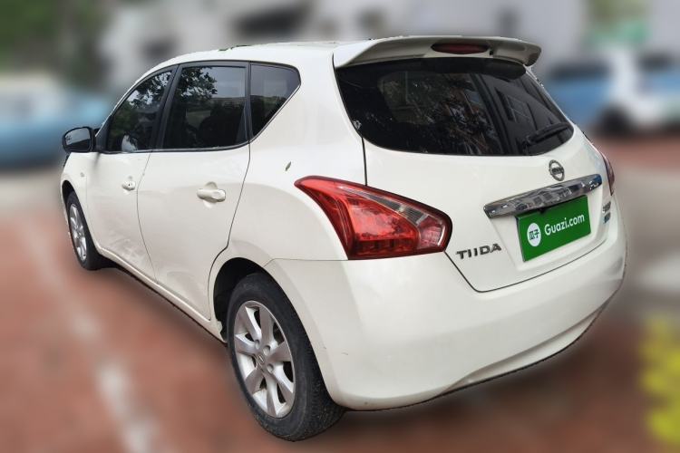 Used Nissan Tiida 2013 1.6L CVT Cool Cafe Edition Rear Left 45 Deg