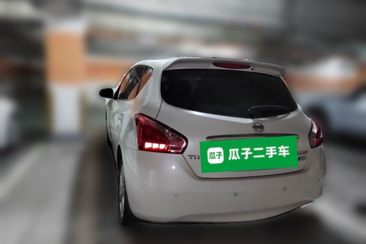Used Nissan Tiida 2013 1.6L CVT Cool Cafe Edition Rear Left 45 Deg