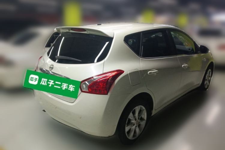 Used Nissan Tiida 2013 1.6L CVT Cool Cafe Edition Rear Right 45 Deg