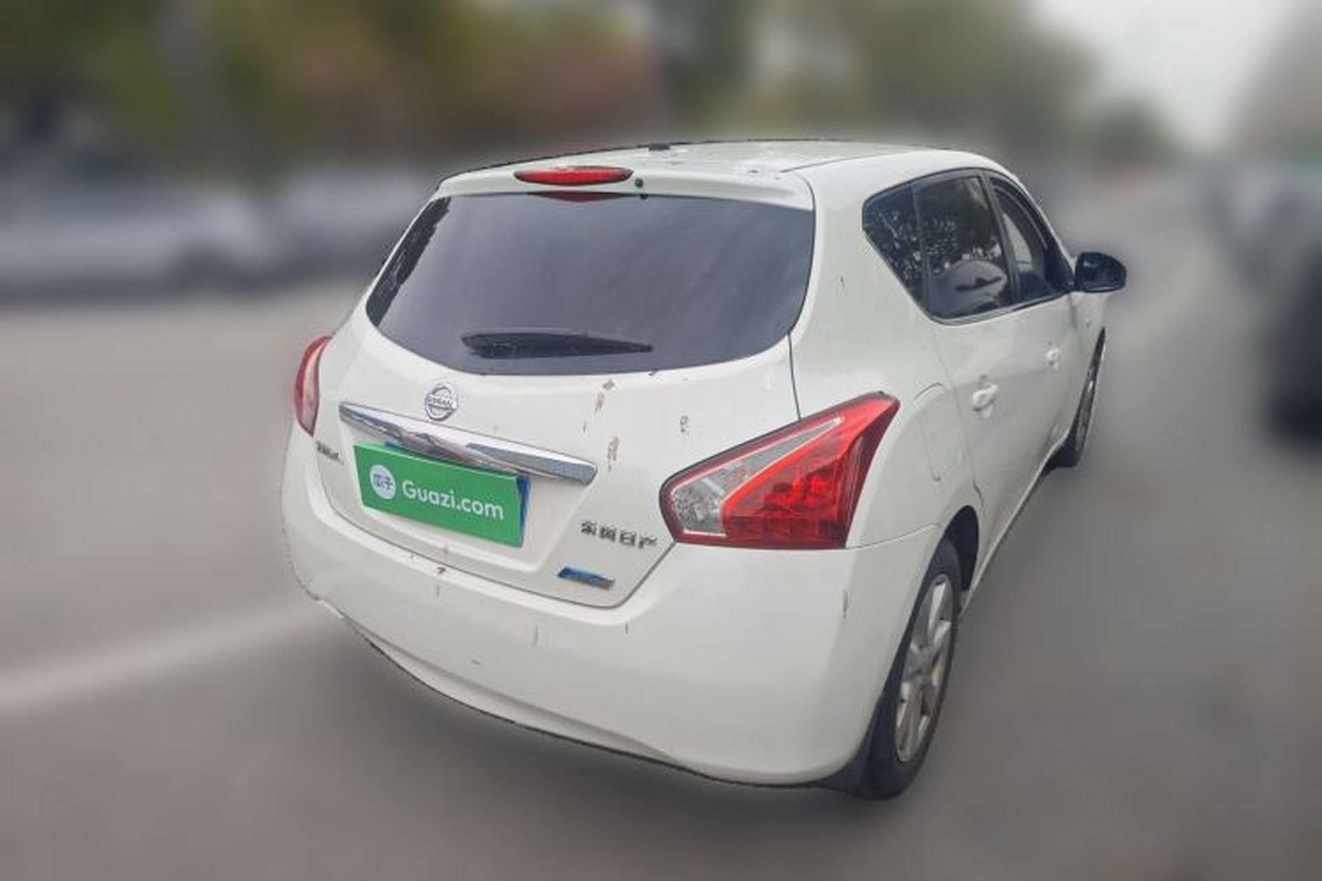 Used Nissan Tiida 2013 1.6L CVT Cool Cafe Edition Rear Right 45 Deg