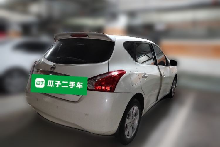 Used Nissan Tiida 2013 1.6L CVT Cool Cafe Edition Rear Right 45 Deg
