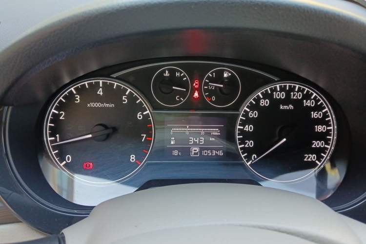 Used Nissan Tiida 2013 1.6L CVT Cool Cafe Edition Instrument Cluster