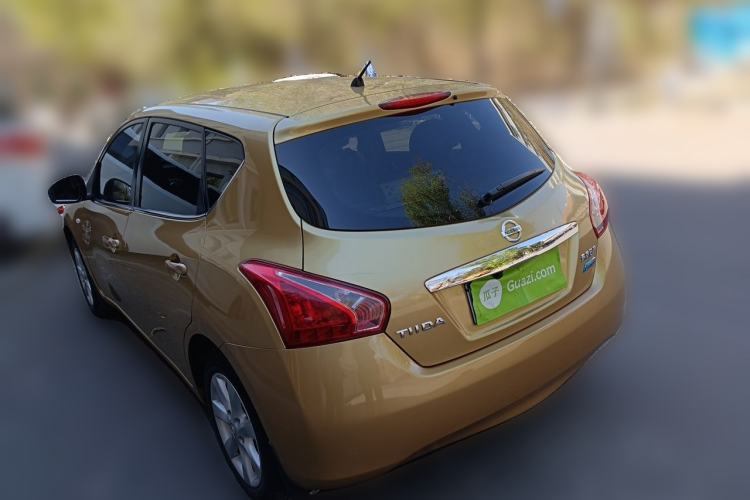 Used Nissan Tiida 2013 1.6L CVT Cool Cafe Edition Rear Left 45 Deg