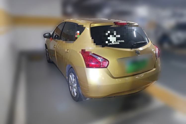 Used Nissan Tiida 2013 1.6L CVT Cool Cafe Edition Rear Left 45 Deg