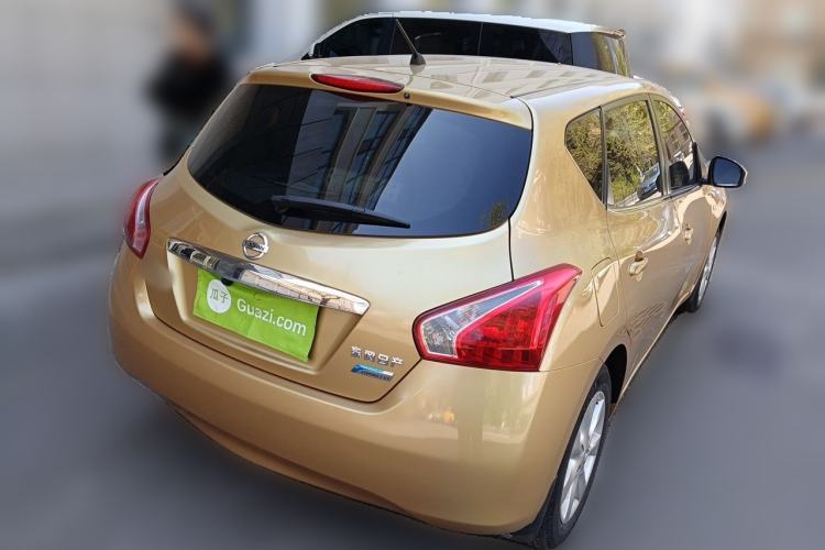 Used Nissan Tiida 2013 1.6L CVT Cool Cafe Edition Rear Right 45 Deg