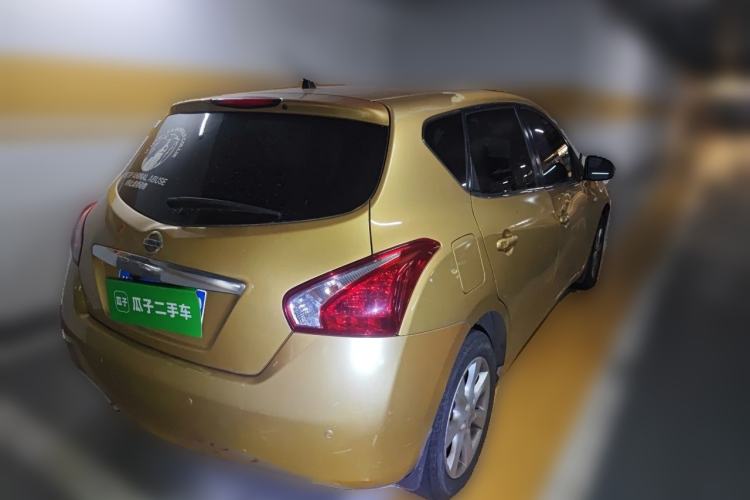 Used Nissan Tiida 2013 1.6L CVT Cool Cafe Edition Rear Right 45 Deg
