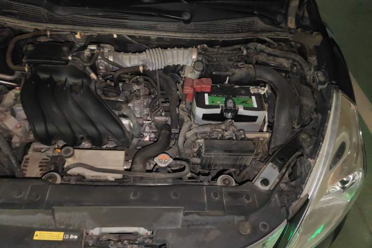 Used Nissan Tiida 2014 1.6L CVT Comfort Model Engine Bay Left