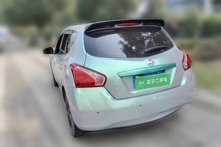 Used Nissan Tiida 2014 1.6L CVT Cool Cafe Edition Rear Left 45 Deg