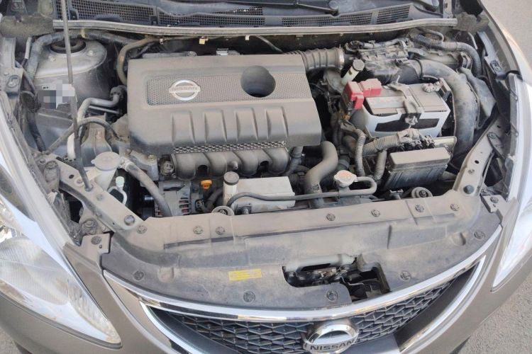 Used Nissan Tiida 2014 1.6L CVT Smart Model Engine Bay