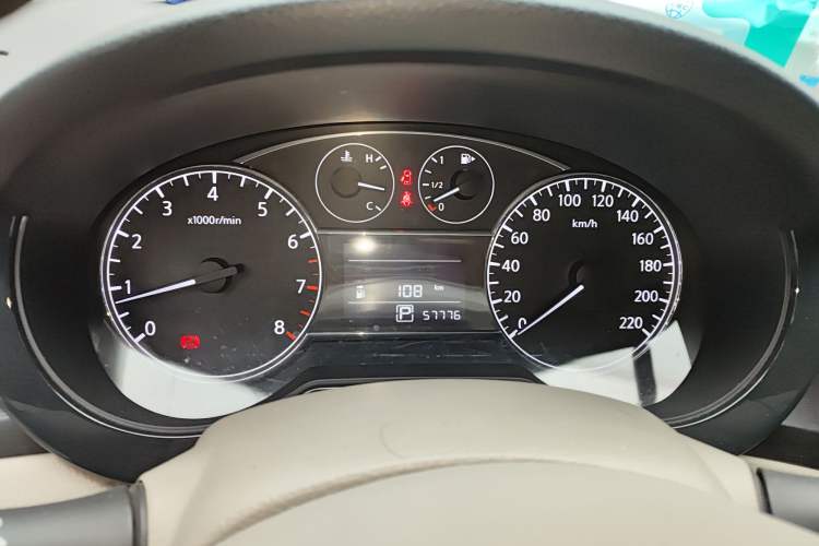 Used Nissan Tiida 2014 1.6L CVT Comfort Model Instrument Cluster