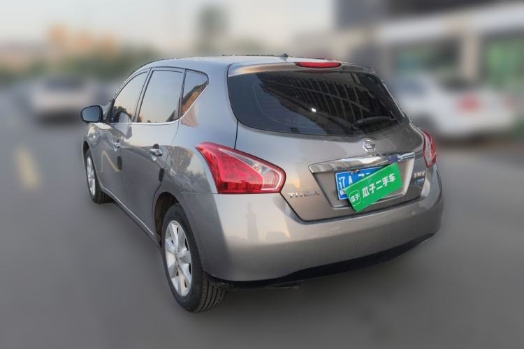 Used Nissan Tiida 2014 1.6L CVT Smart Model Rear Left 45 Deg