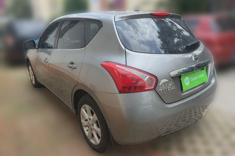 Used Nissan Tiida 2014 1.6L CVT Smart Model Rear Left 45 Deg