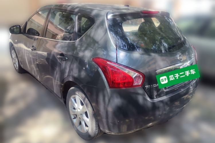 Used Nissan Tiida 2014 1.6L Manual Smart Model Rear Left 45 Deg