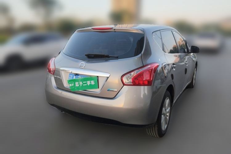 Used Nissan Tiida 2014 1.6L CVT Smart Model Rear Right 45 Deg