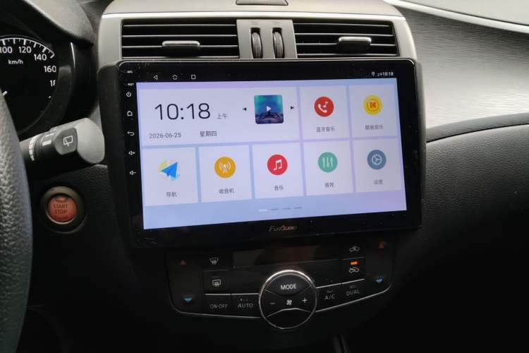 Used Nissan Tiida 2014 1.6L CVT Smart Model Audio And AC Panel