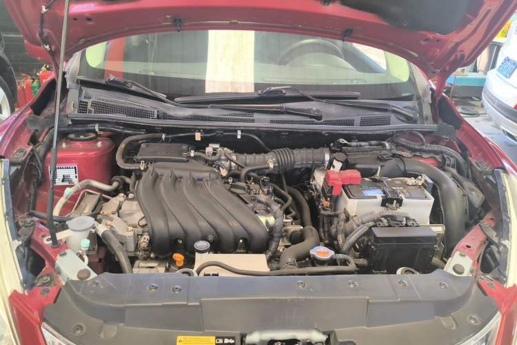 Used Nissan Tiida 2014 1.6L CVT Comfort Model Engine Bay