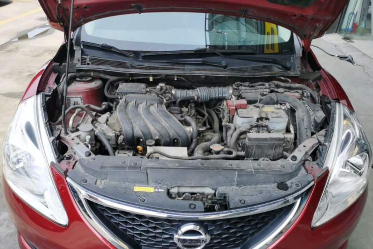 Used Nissan Tiida 2014 1.6L CVT Comfort Model Engine Bay