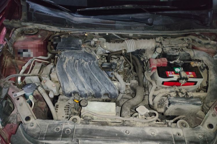Used Nissan Tiida 2014 1.6L CVT Comfort Model Engine Bay