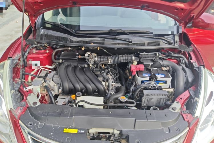 Used Nissan Tiida 2014 1.6L CVT Comfort Model Engine Bay