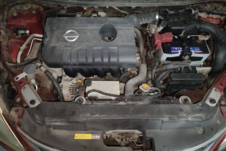 Used Nissan Tiida 2014 1.6L CVT Smart Model Engine Bay