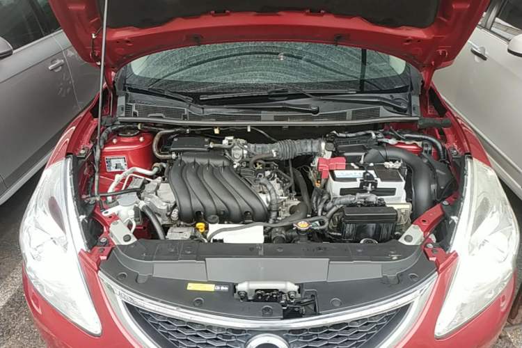 Used Nissan Tiida 2014 1.6L CVT Comfort Model Engine Bay