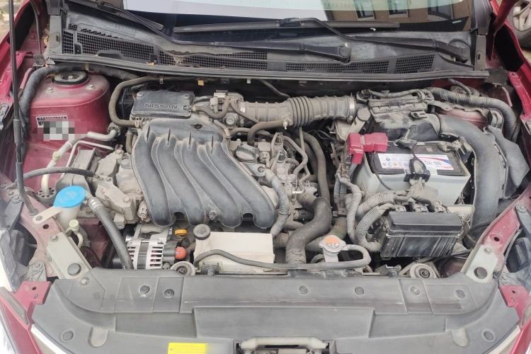 Used Nissan Tiida 2014 1.6L CVT Comfort Model Engine Bay