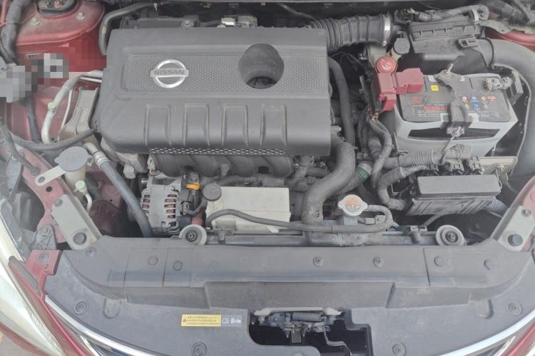 Used Nissan Tiida 2014 1.6L CVT Smart Model Engine Bay