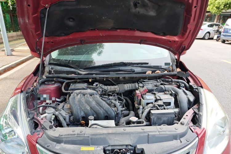 Used Nissan Tiida 2014 1.6L CVT Comfort Model Engine Bay