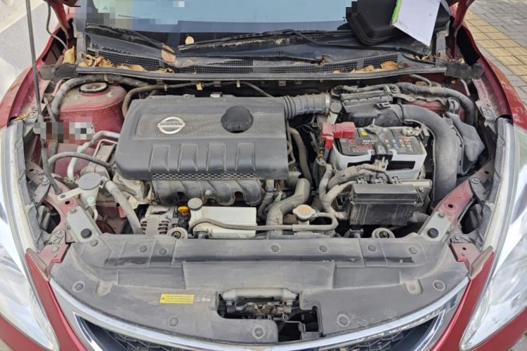 Used Nissan Tiida 2014 1.6L CVT Smart Model Engine Bay
