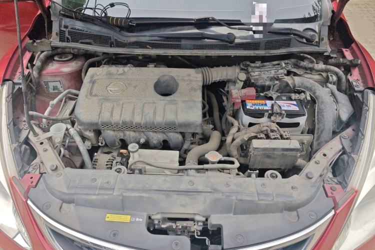 Used Nissan Tiida 2014 1.6L CVT Smart Model Engine Bay