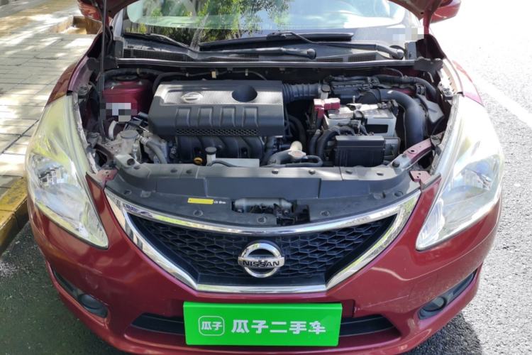 Used Nissan Tiida 2014 1.6L CVT Cool Cafe Edition Engine Bay
