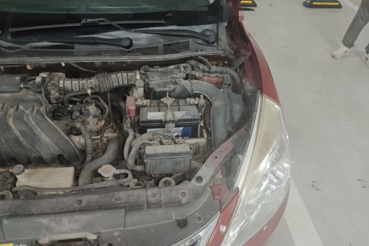Used Nissan Tiida 2014 1.6L CVT Comfort Model Engine Bay Left