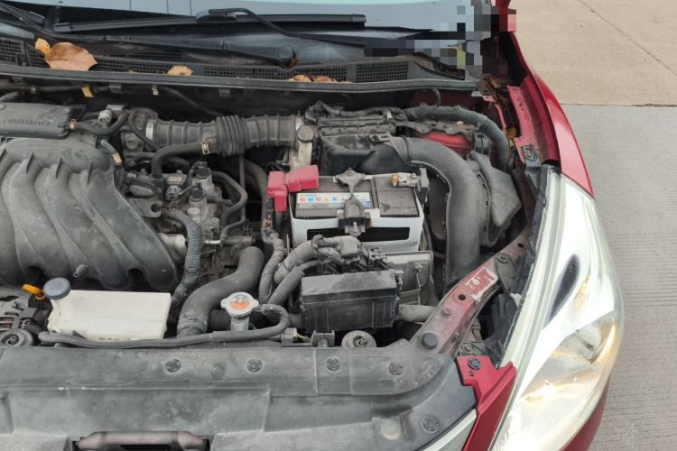 Used Nissan Tiida 2014 1.6L CVT Comfort Model Engine Bay Left