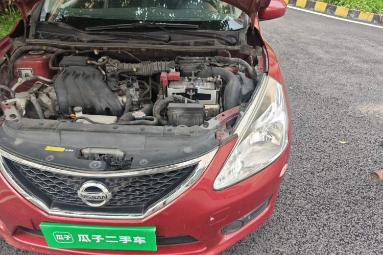 Used Nissan Tiida 2014 1.6L CVT Comfort Model Engine Bay Left