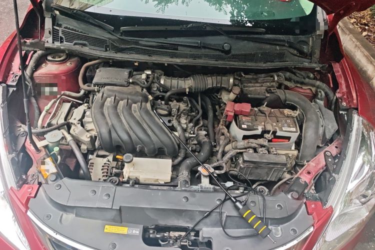 Used Nissan Tiida 2014 1.6L CVT Comfort Model Engine Bay