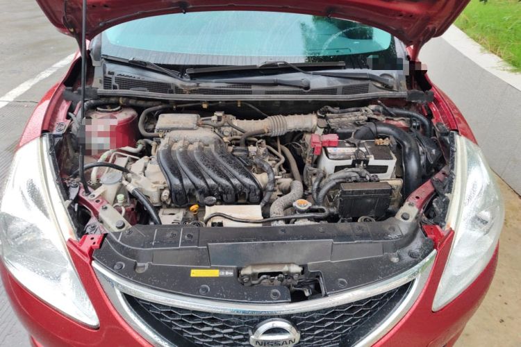 Used Nissan Tiida 2014 1.6L CVT Comfort Model Engine Bay