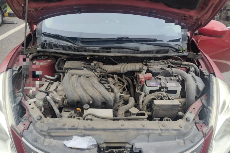 Used Nissan Tiida 2014 1.6L CVT Comfort Model Engine Bay