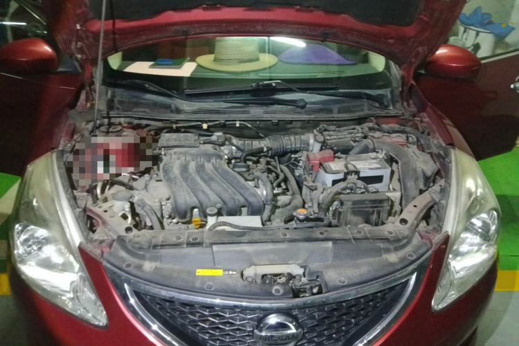 Used Nissan Tiida 2014 1.6L CVT Comfort Model Engine Bay