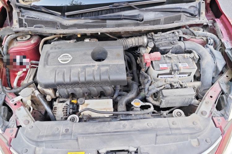 Used Nissan Tiida 2014 1.6L CVT Smart Model Engine Bay