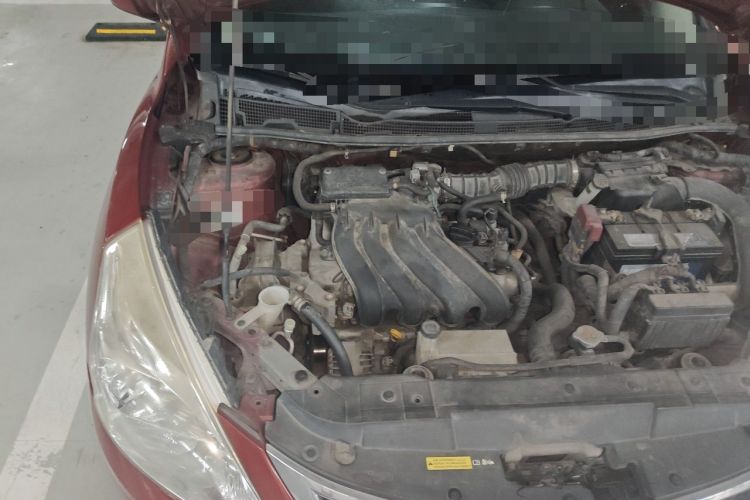 Used Nissan Tiida 2014 1.6L CVT Comfort Model Engine Bay Right