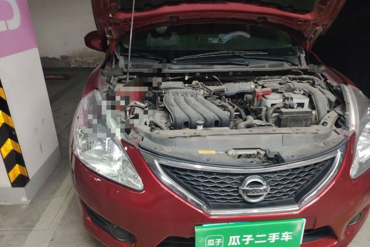 Used Nissan Tiida 2014 1.6L CVT Comfort Model Engine Bay Right