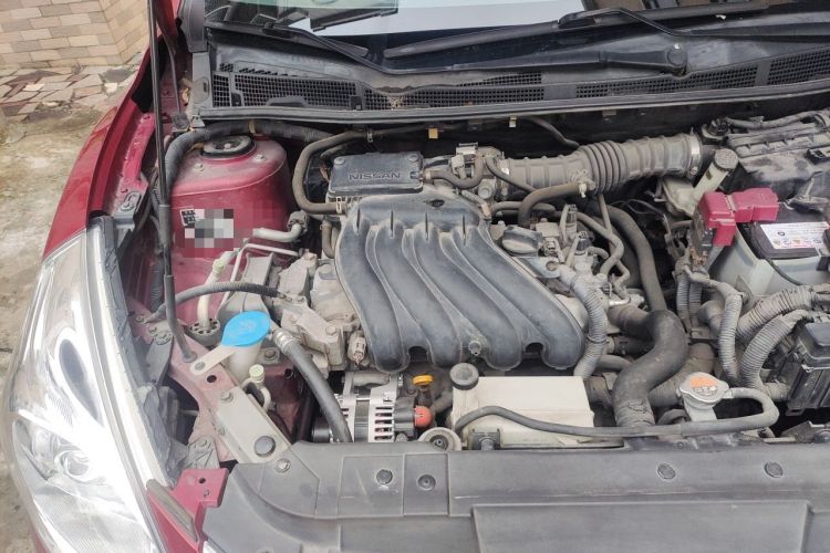 Used Nissan Tiida 2014 1.6L CVT Comfort Model Engine Bay Right