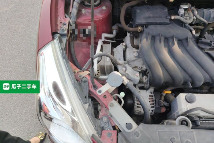 Used Nissan Tiida 2014 1.6L CVT Comfort Model Engine Bay Right