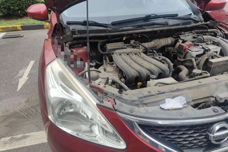 Used Nissan Tiida 2014 1.6L CVT Comfort Model Engine Bay Right