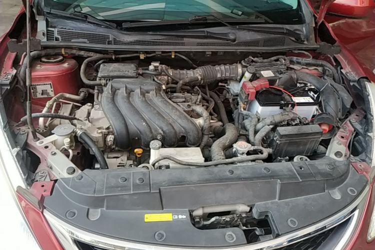 Used Nissan Tiida 2014 1.6L CVT Comfort Model Engine Bay