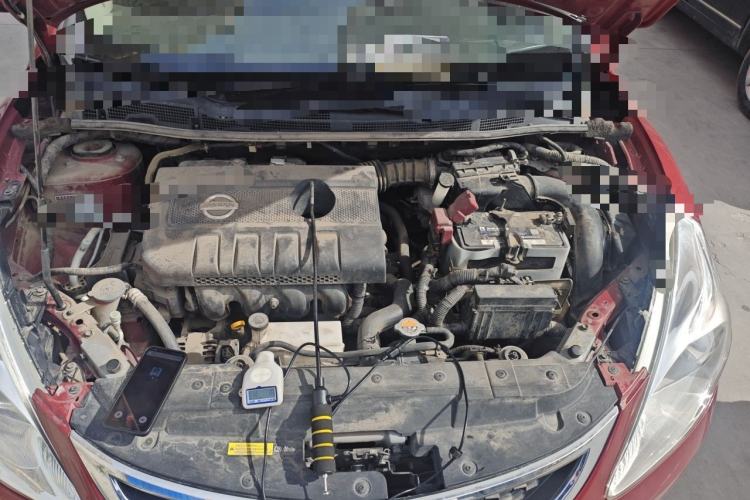 Used Nissan Tiida 2014 1.6L CVT Smart Model Engine Bay